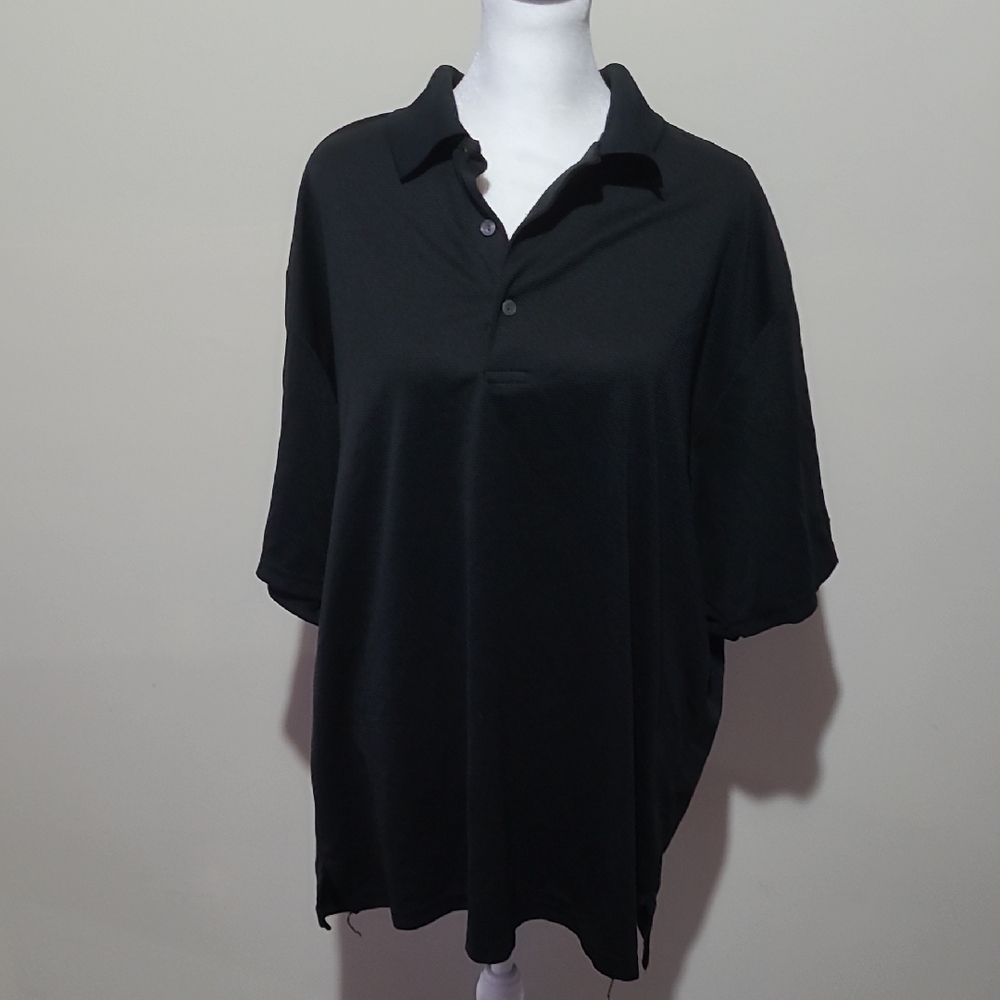 Ben Hogan Performance Black Golf Polo Shirt - Size 2XL